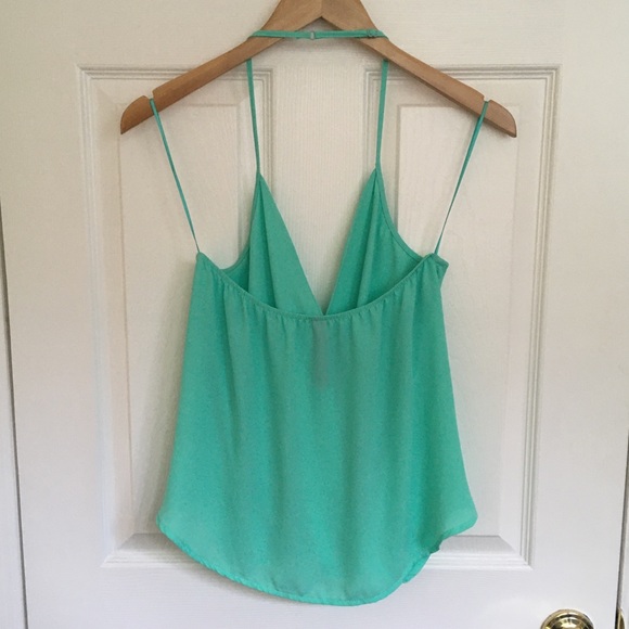 NWOT Eight sixty wrap halter top - Picture 2 of 6